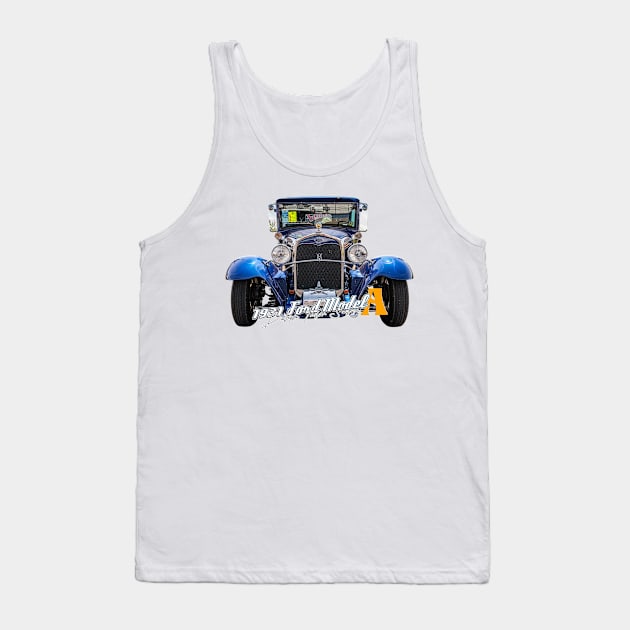 1931 Ford Model A Deluxe Tudor Sedan Tank Top by Gestalt Imagery